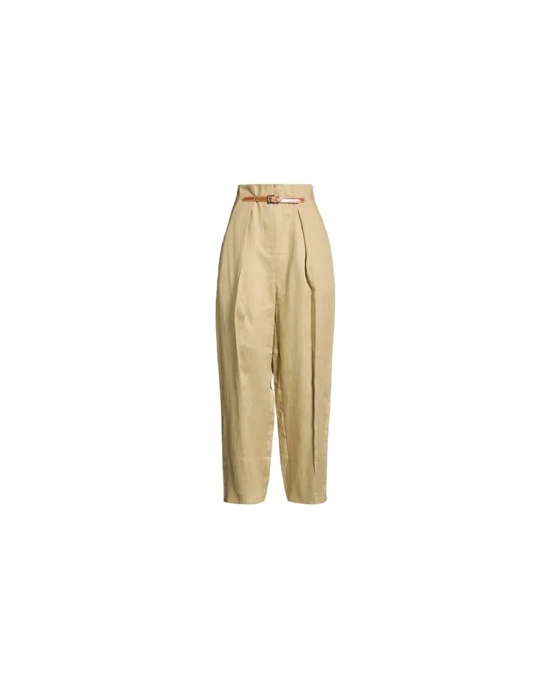 Semicouture HOSEN & RÖCKE - Hosenauf YOOX.COM Khaki