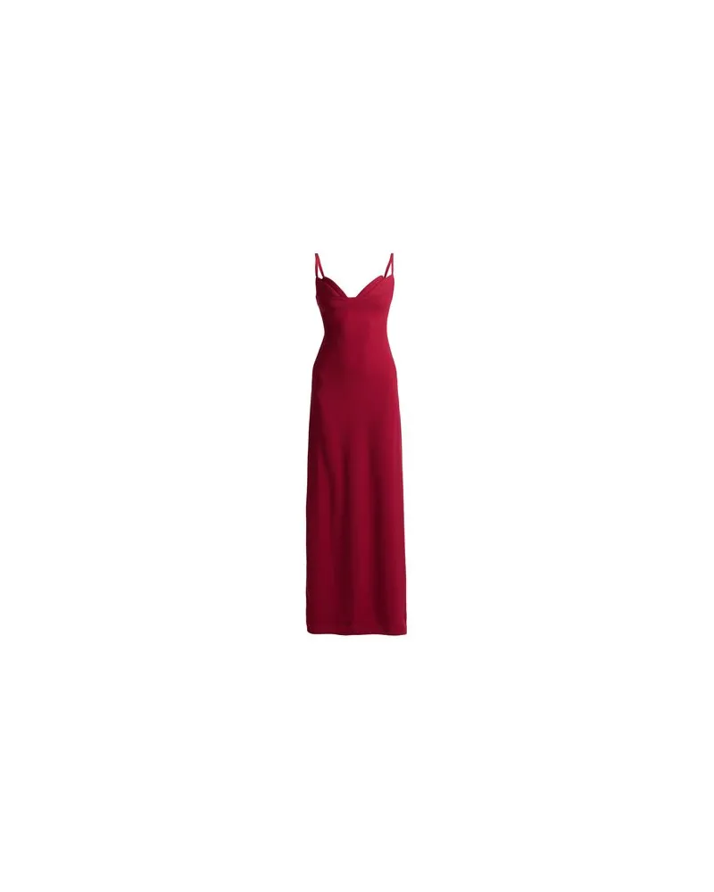 MVP Wardrobe KLEIDER - Maxi-Kleiderauf YOOX.COM Bordeaux