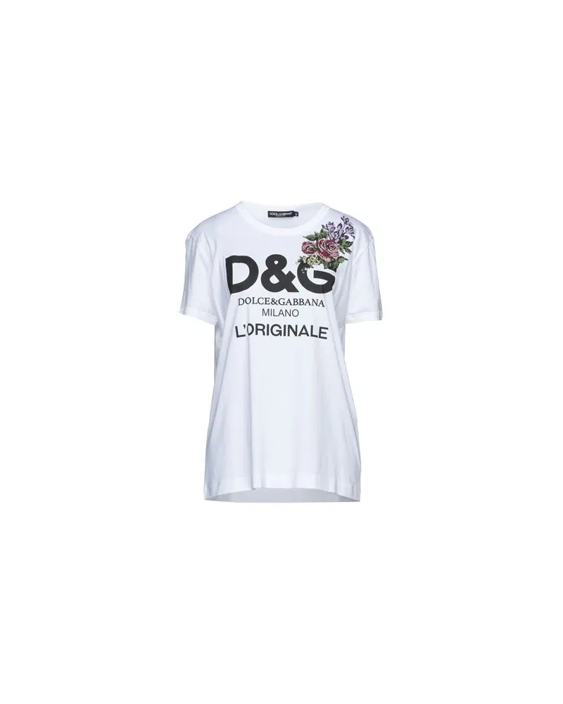 Dolce & Gabbana TOPS - T-shirtsauf YOOX.COM Weiß