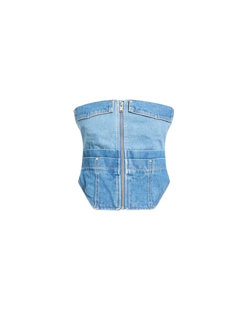 Dion Lee TOPS - Topsauf YOOX.COM Blau