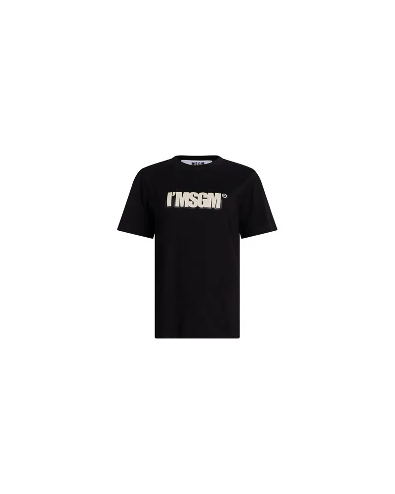 MSGM TOPS - T-shirtsauf YOOX.COM Schwarz