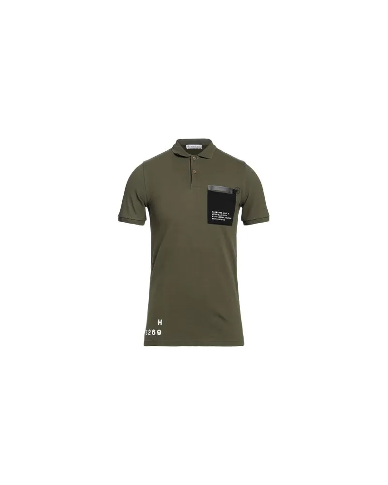 Manuel Ritz TOPS - Poloshirtsauf YOOX.COM Militärgrün