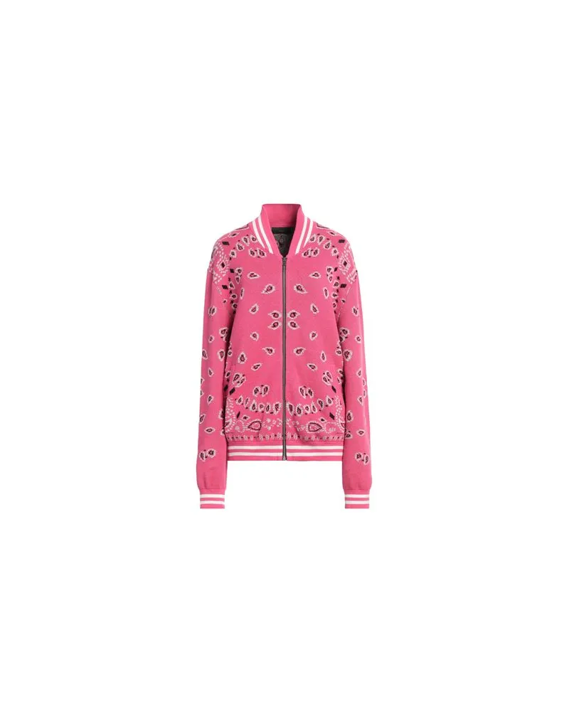 Alanui STRICKWAREN - Strickjackenauf YOOX.COM Magenta