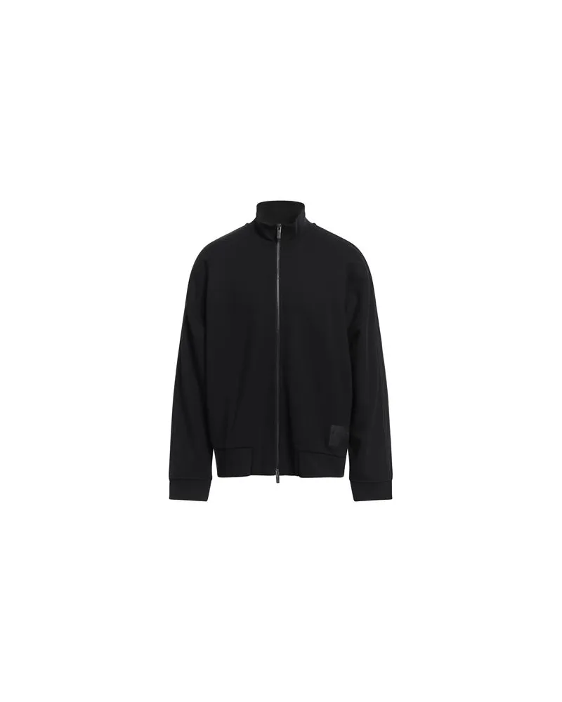 Armani Exchange TOPS - Sweatshirtsauf YOOX.COM Schwarz