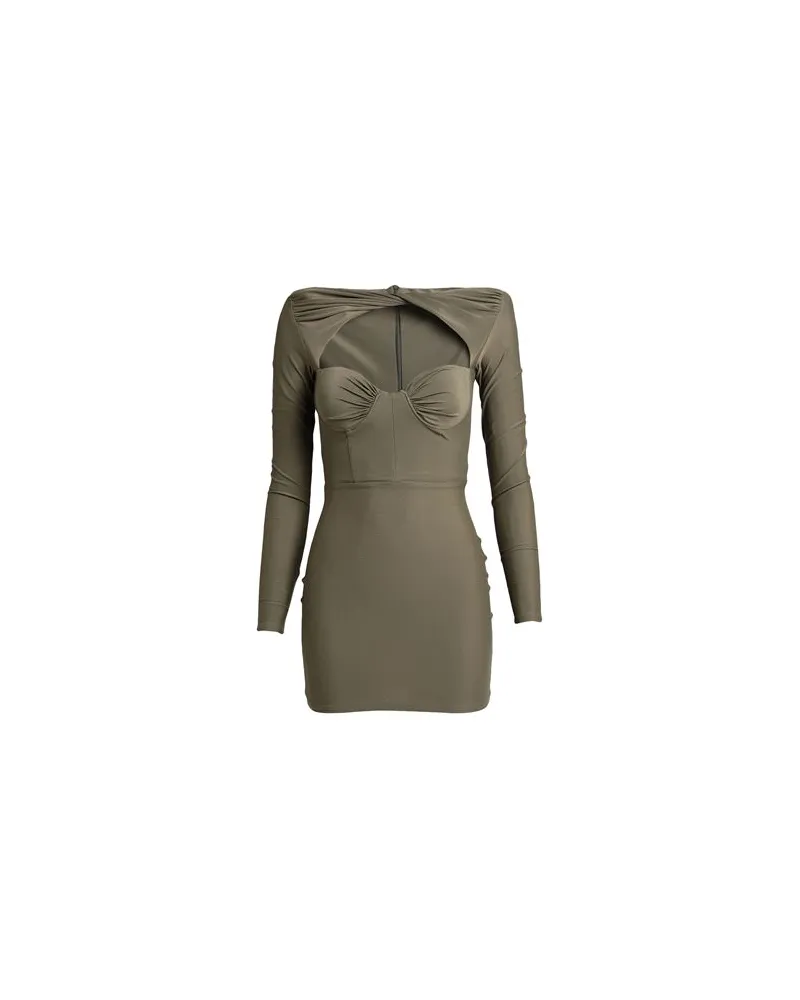 Alex Perry KLEIDER - Mini-Kleiderauf YOOX.COM Militärgrün