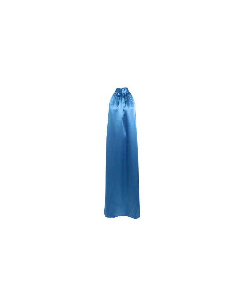 Vila KLEIDER - Maxi-Kleiderauf YOOX.COM Blau