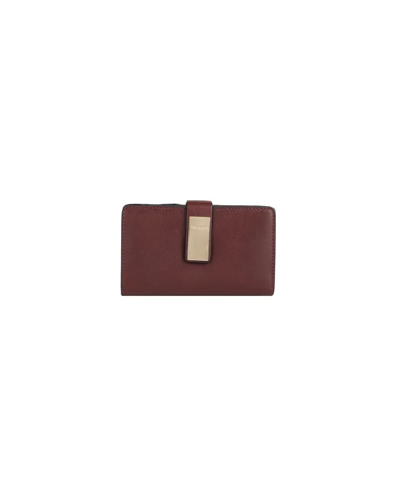Piquadro Kleinlederwaren - Brieftaschenauf YOOX.COM Bordeaux