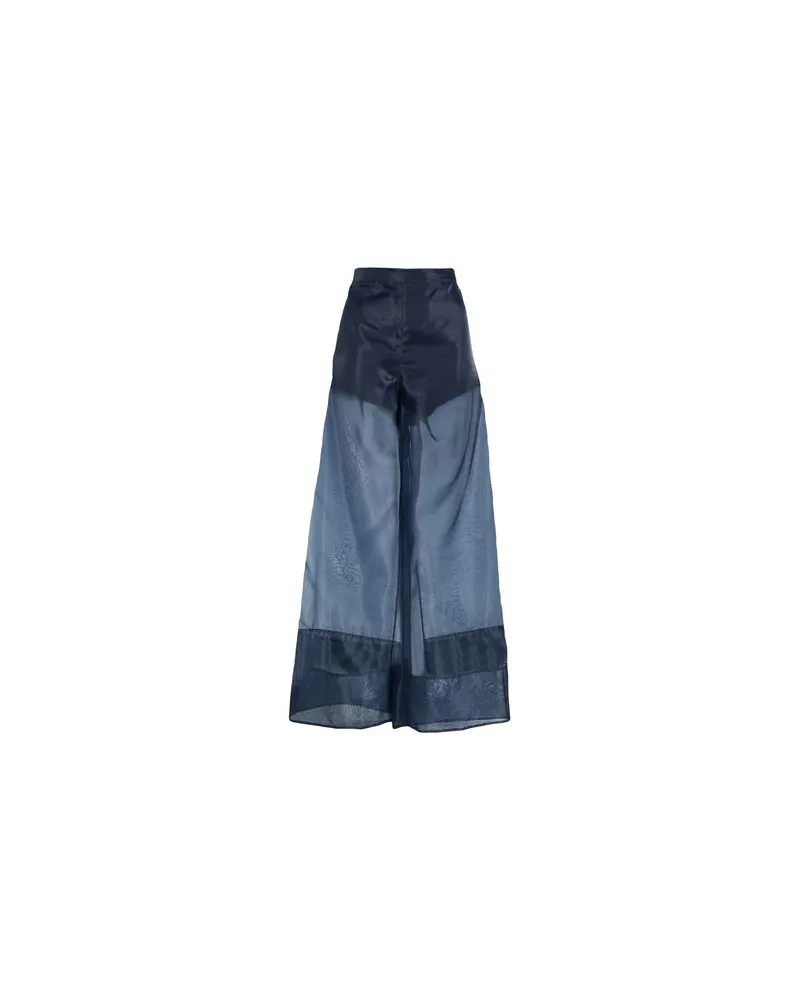 Actitude by Twinset HOSEN & RÖCKE - Hosenauf YOOX.COM Marineblau
