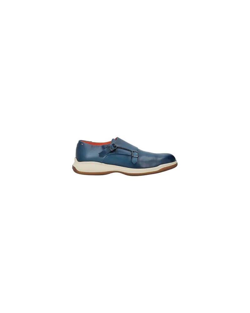 Santoni SCHUHE - Mokassinsauf YOOX.COM Marineblau
