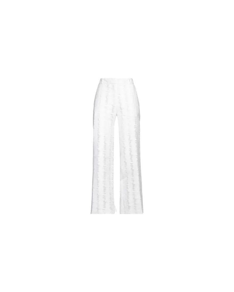 Cecilie Bahnsen HOSEN & RÖCKE - Hosenauf YOOX.COM Weiß