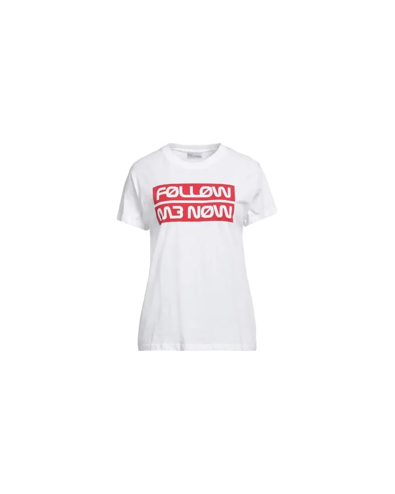 RED Valentino TOPS - T-shirtsauf YOOX.COM Weiß