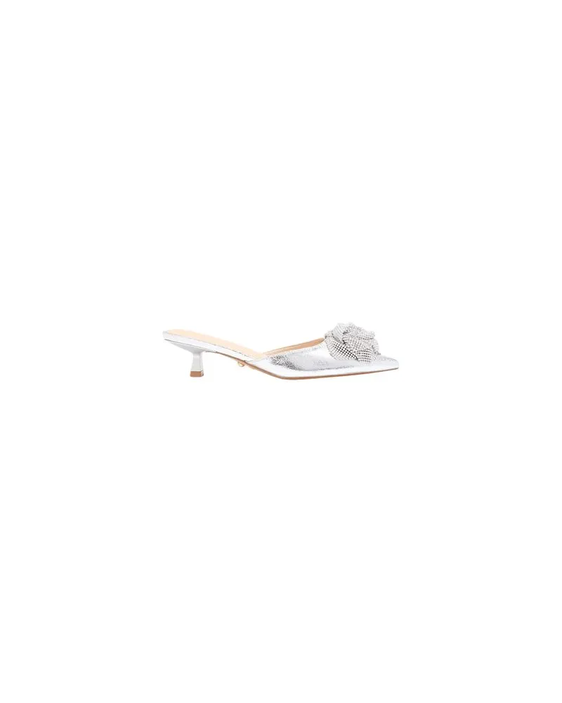 Twenty Four Haitch SCHUHE - Mules & Clogsauf YOOX.COM Silber