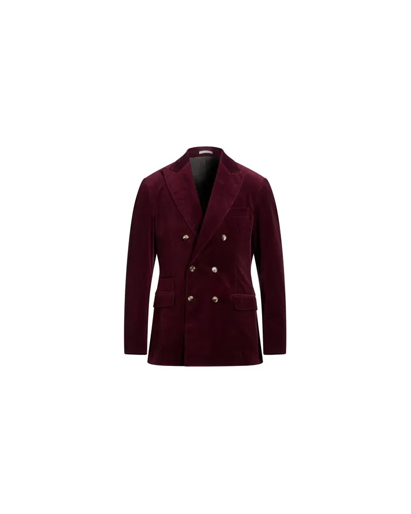 Brunello Cucinelli ANZÜGE und CO-ORDS - Blazersauf YOOX.COM Bordeaux
