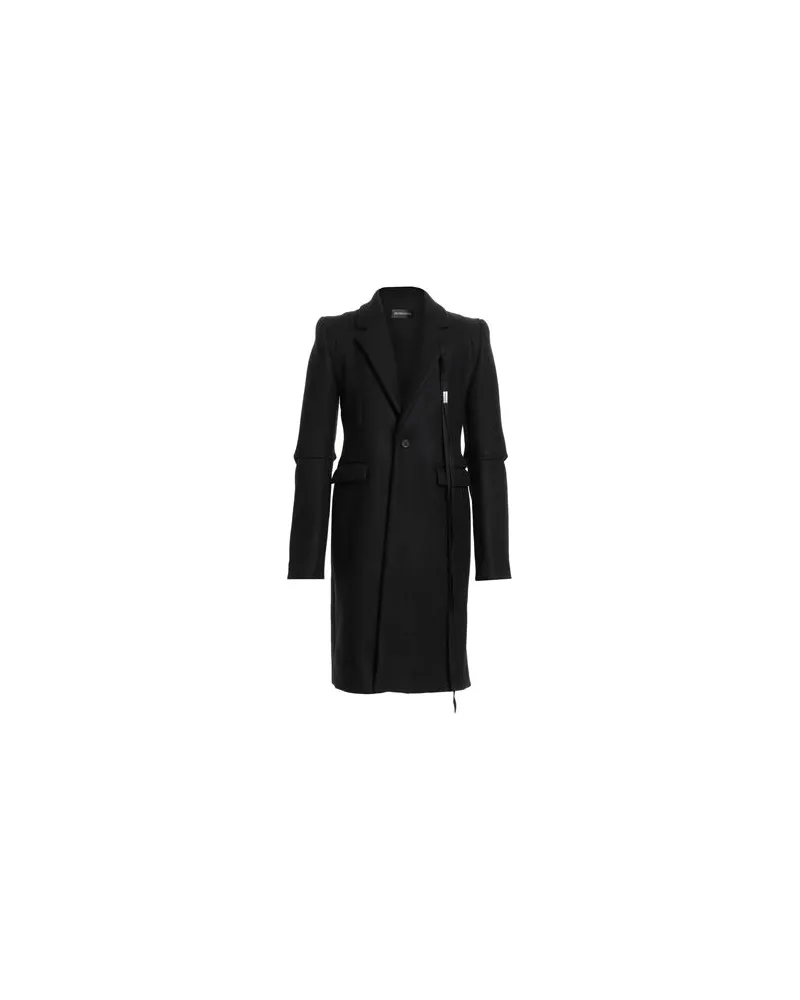 Ann Demeulemeester JACKEN & MÄNTEL - Mäntelauf YOOX.COM Schwarz