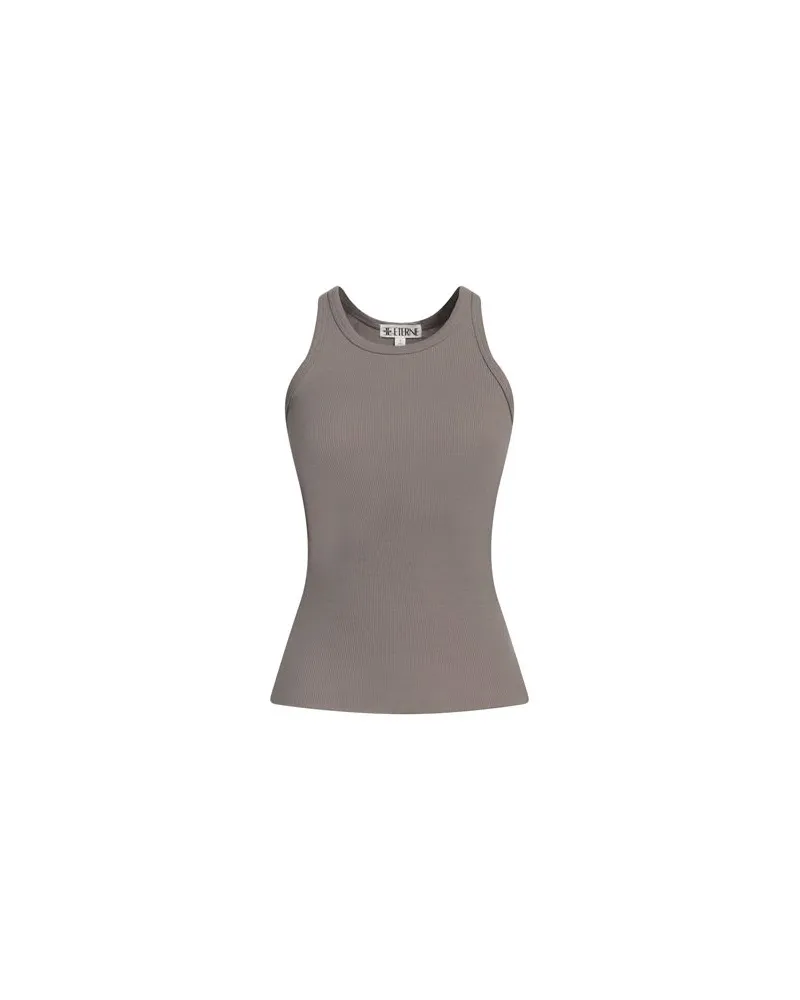 ÉTERNE TOPS - Tank Topsauf YOOX.COM Maulwurfsgrau