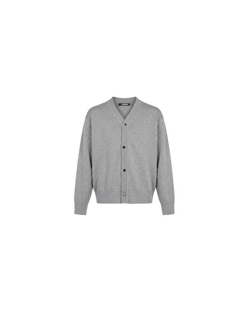Jacquemus STRICKWAREN - Strickjackenauf YOOX.COM Grau