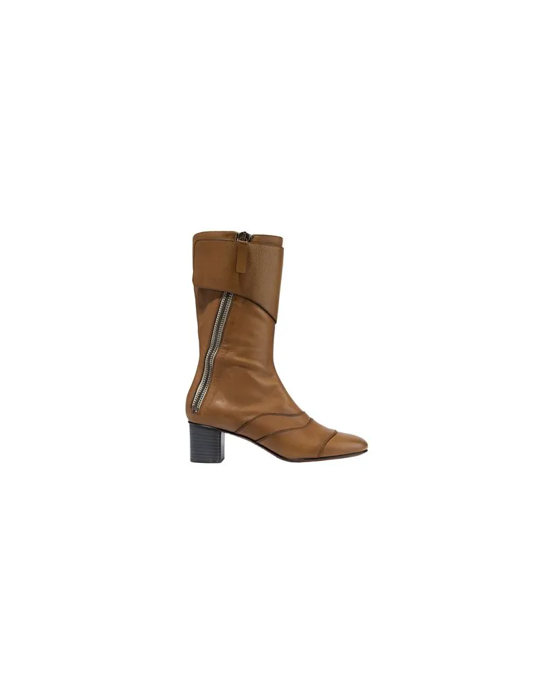 Chloé SCHUHE - Stiefelettenauf YOOX.COM Khaki