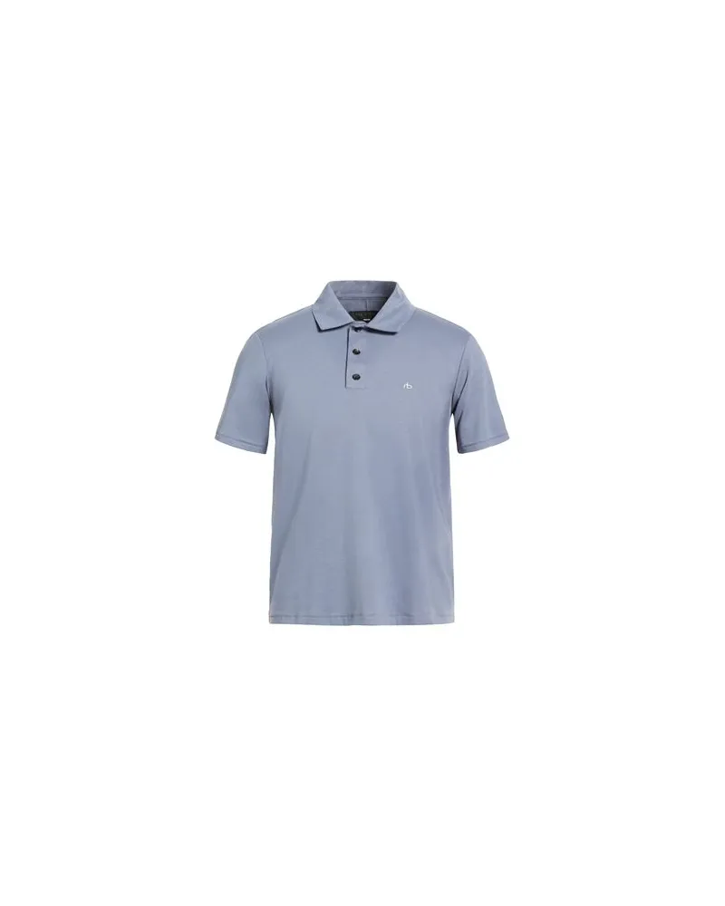 Rag & Bone TOPS - Poloshirtsauf YOOX.COM Taubenblau