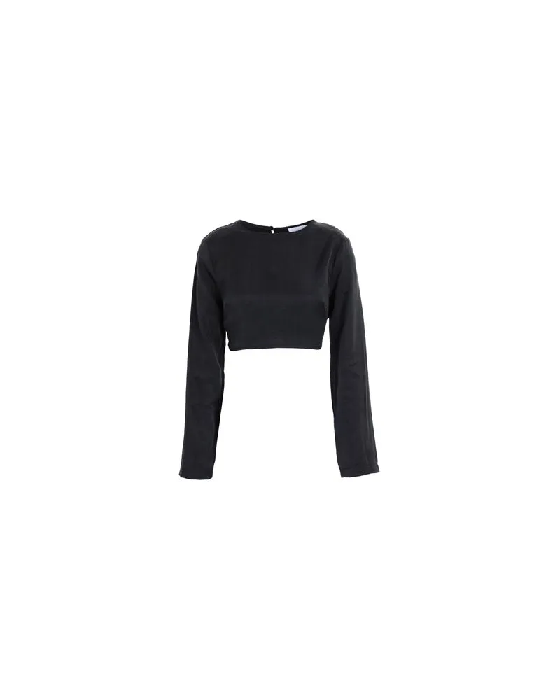 Topshop TOPS - Topsauf YOOX.COM Schwarz