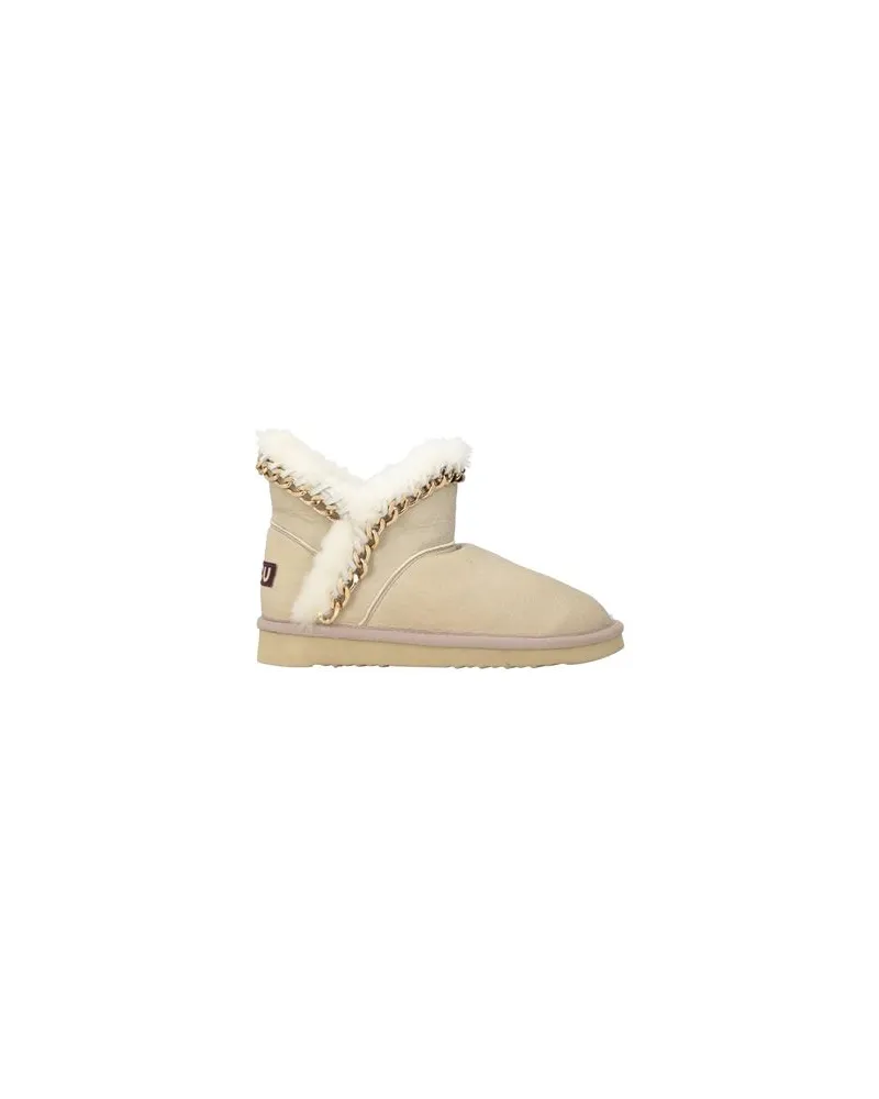 Mou SCHUHE - Stiefelettenauf YOOX.COM Beige