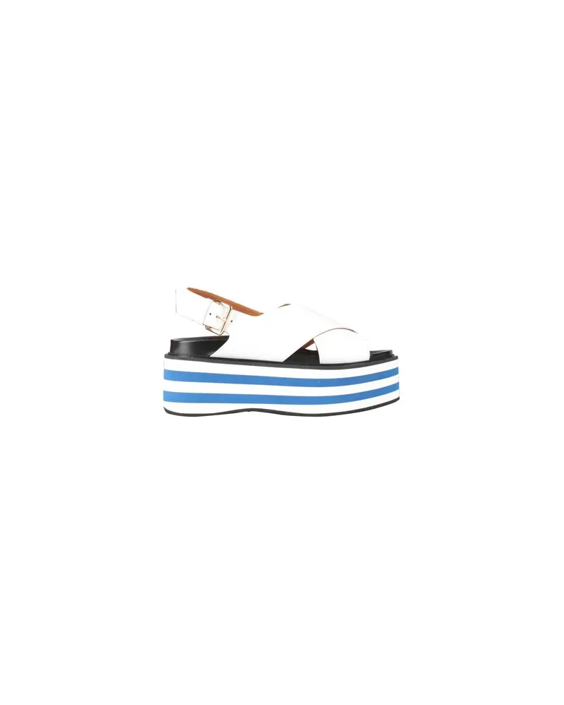 Marni SCHUHE - Sandalenauf YOOX.COM Weiß