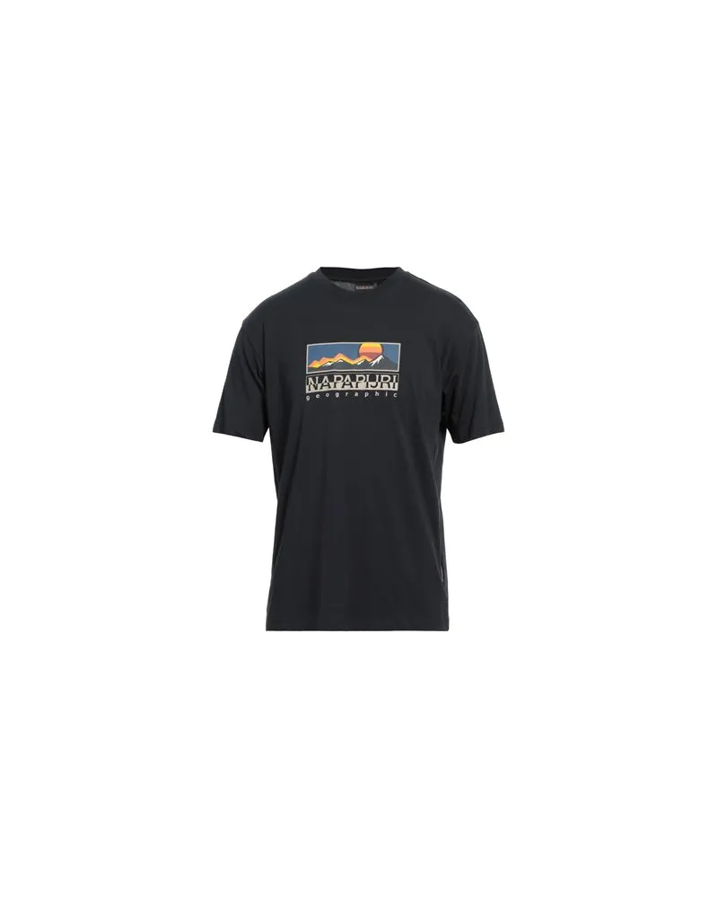 Napapijri TOPS - T-shirtsauf YOOX.COM Schwarz