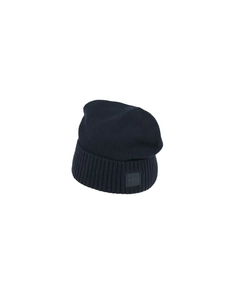 HUGO BOSS ACCESSOIRES - Mützen & Hüteauf YOOX.COM Nachtblau