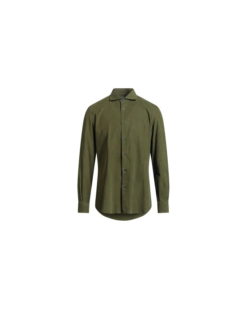 MAZZARELLI BLU - TOPS - Hemdenauf YOOX.COM Grün