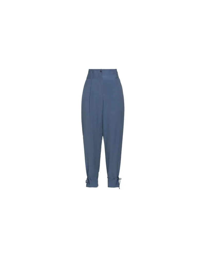 D.EXTERIOR HOSEN & RÖCKE - Hosenauf YOOX.COM Taubenblau