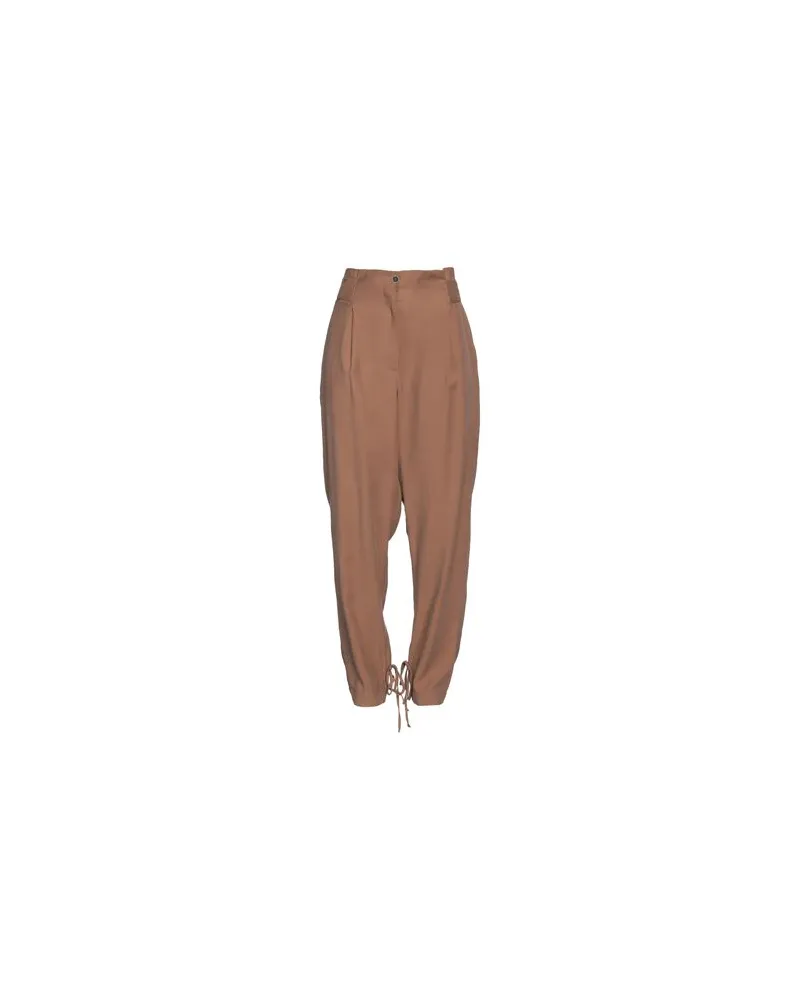 D.EXTERIOR HOSEN & RÖCKE - Hosenauf YOOX.COM Braun