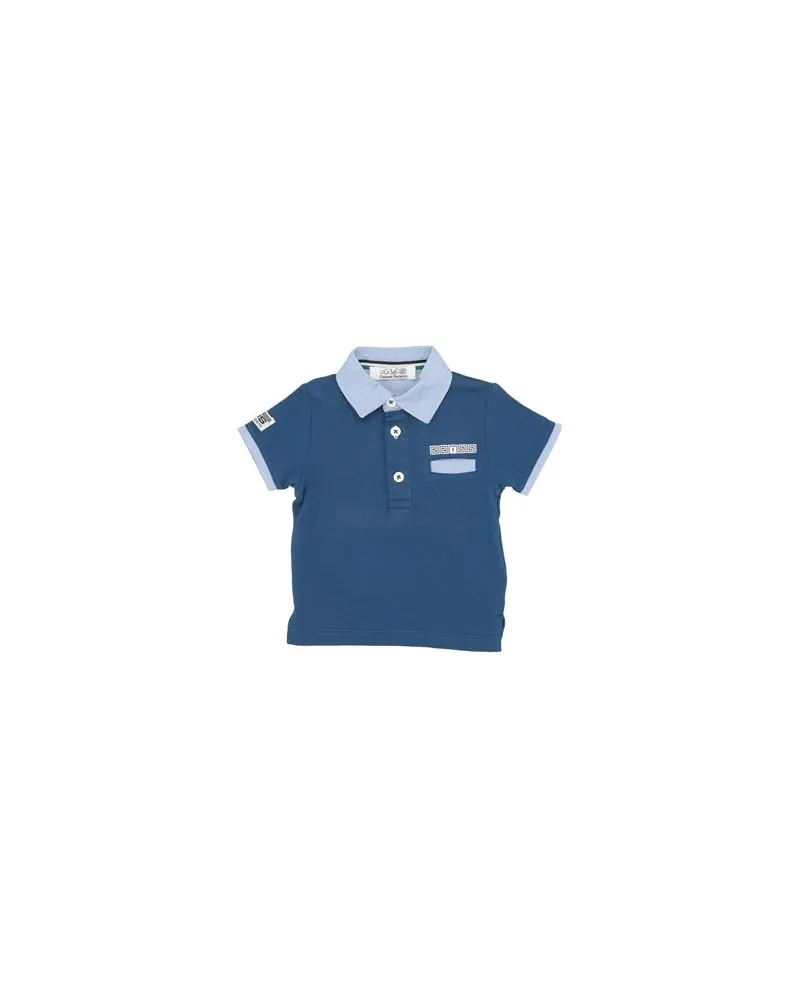 Cesare Paciotti TOPS - Poloshirtsauf YOOX.COM Blau