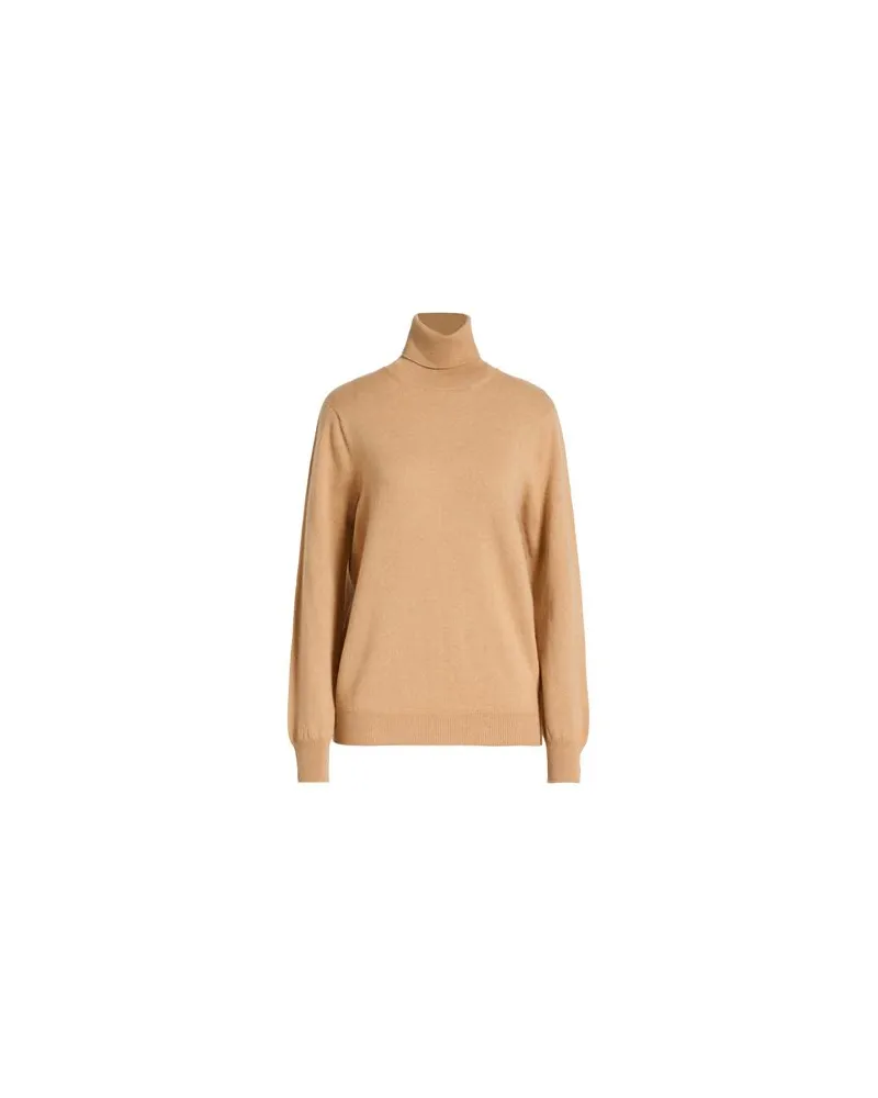 AGNONA STRICKWAREN - Rollkragenpulloverauf YOOX.COM Sand
