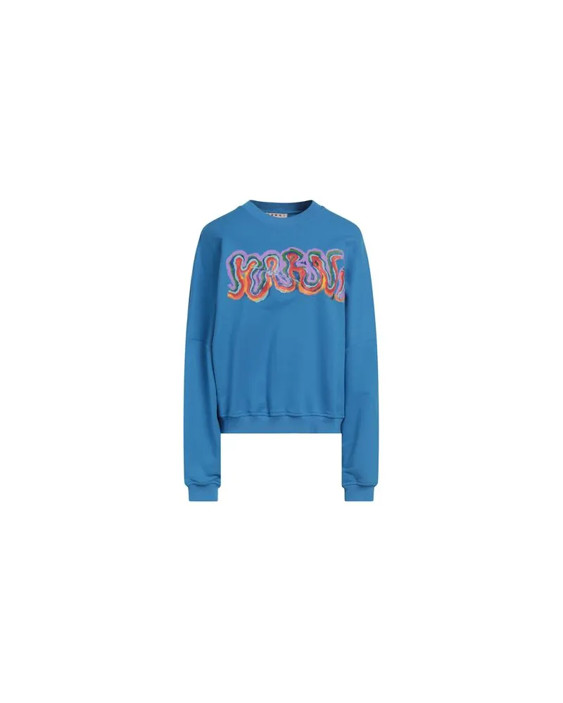 Marni X FLAMINIA VERONESI - TOPS - Sweatshirtsauf YOOX.COM Azurblau
