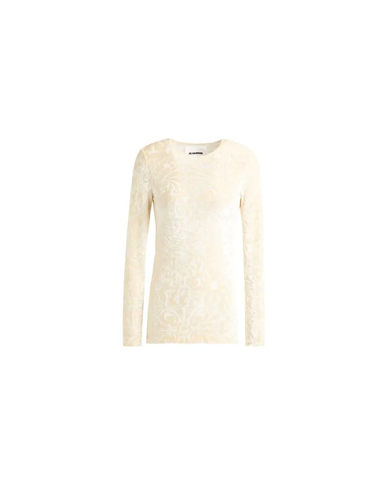 Jil Sander TOPS - T-shirtsauf YOOX.COM Elfenbein