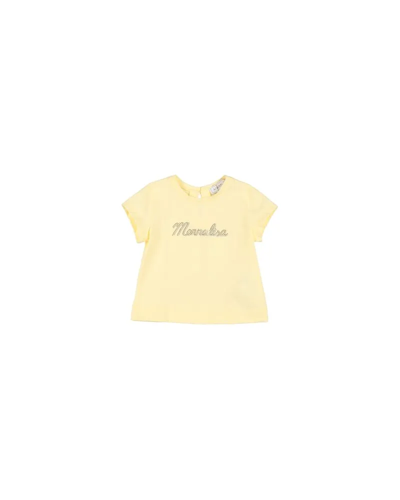 Monnalisa TOPS - T-shirtsauf YOOX.COM Pastellgelb