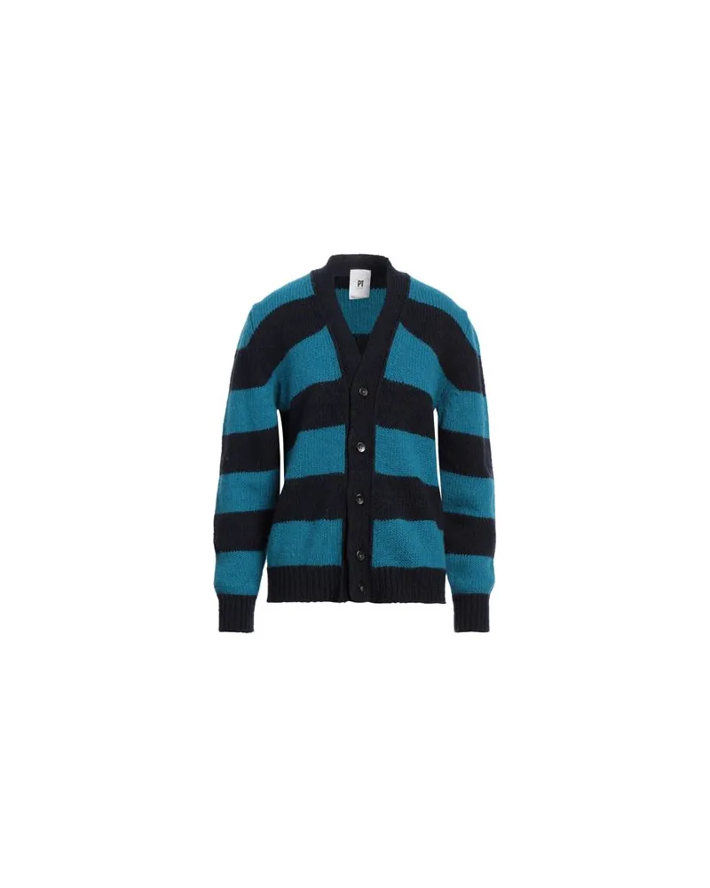 PT TORINO STRICKWAREN - Strickjackenauf YOOX.COM Marineblau