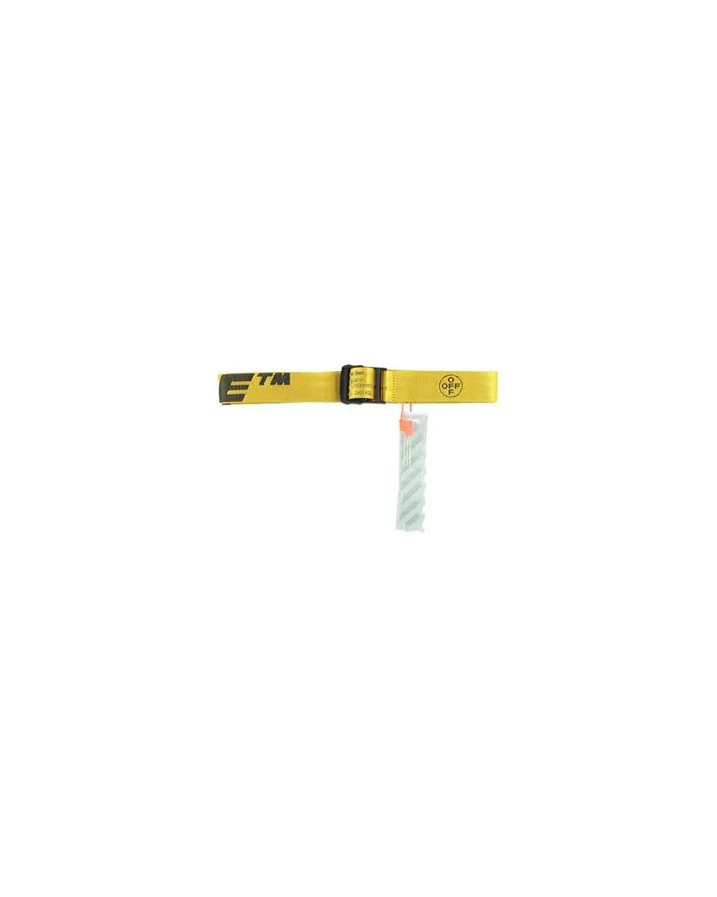 OFF-WHITE Kleinlederwaren - Gürtelauf YOOX.COM Gelb