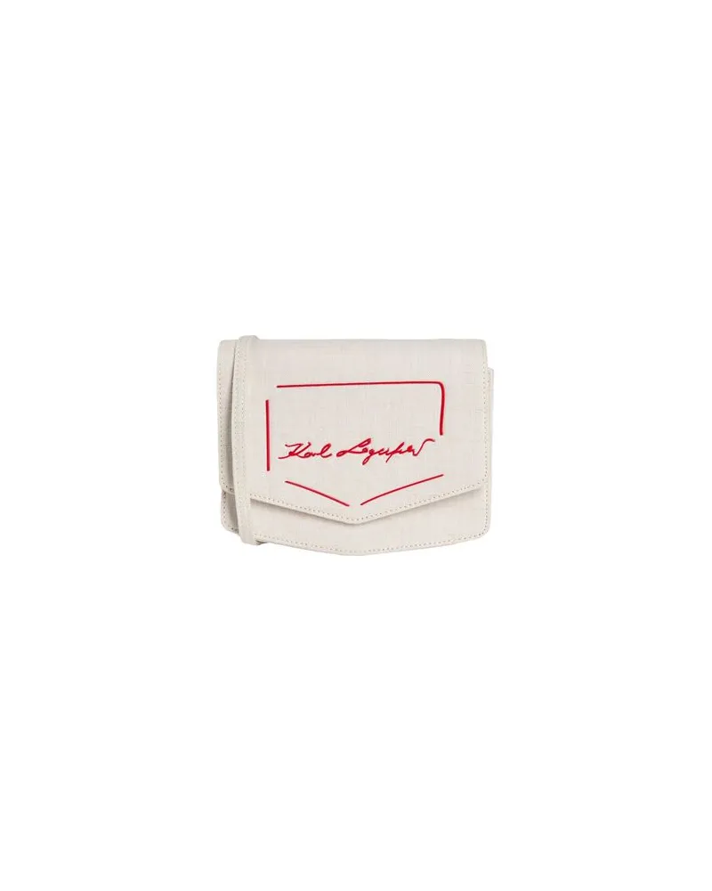 Karl Lagerfeld TASCHEN - Umhängetascheauf YOOX.COM Beige