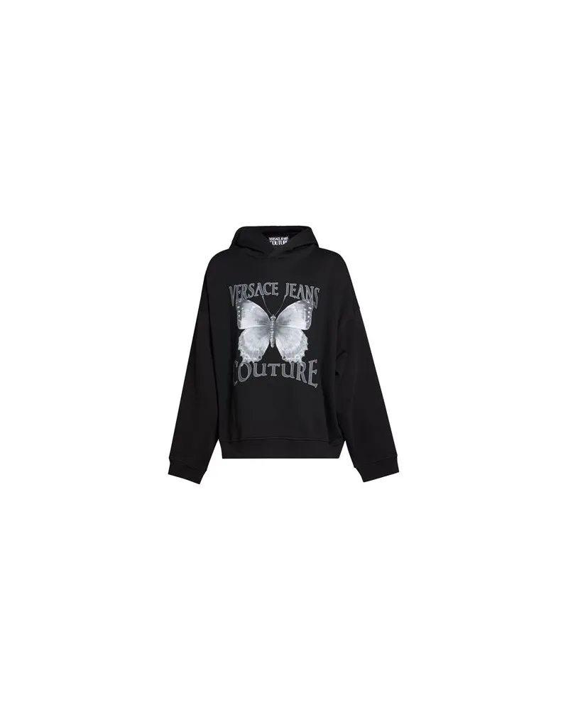 Versace Jeans TOPS - Sweatshirtsauf YOOX.COM Schwarz