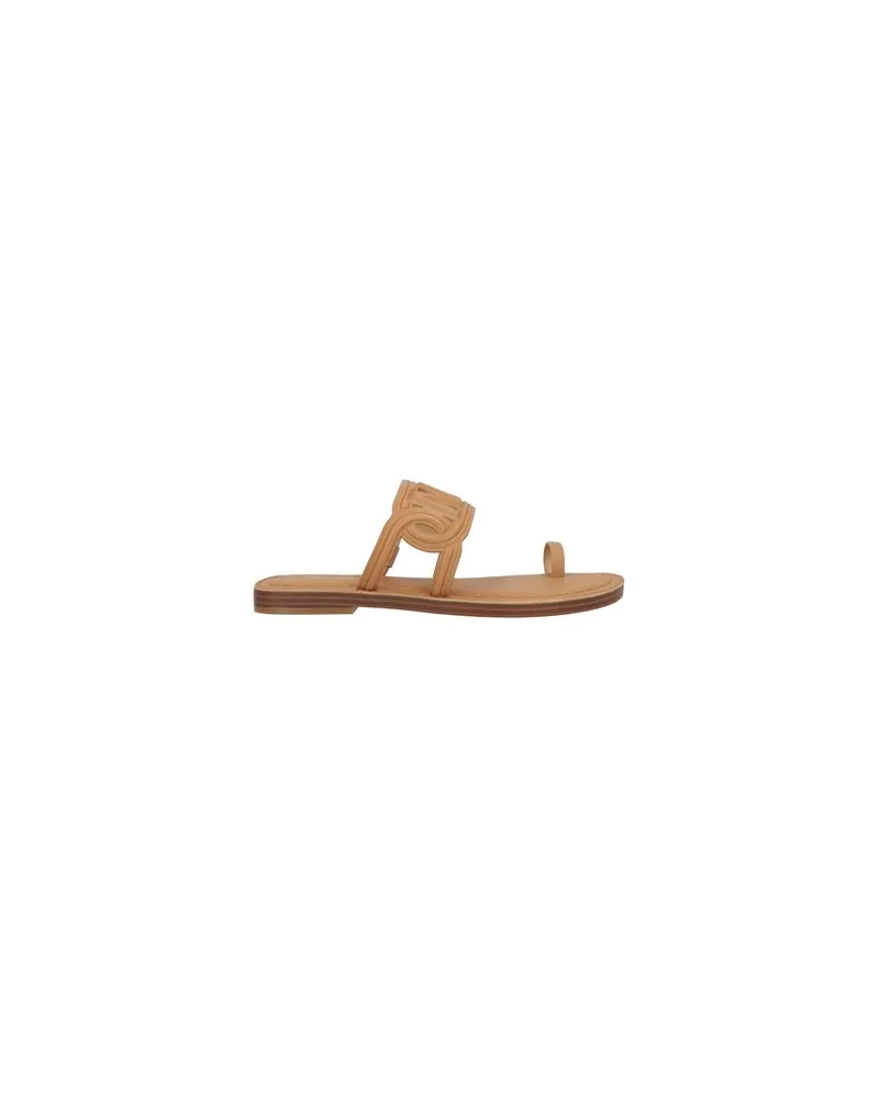 Michael Kors SCHUHE - Zehentrennerauf YOOX.COM Kamel