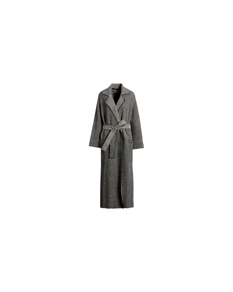 Elisabetta Franchi JACKEN & MÄNTEL - Jacken, Mäntel & Trenchcoatsauf YOOX.COM Grau