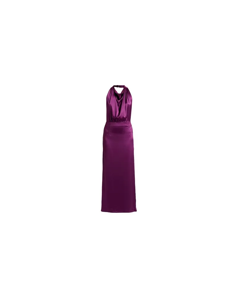 ACTUALEE KLEIDER - Maxi-Kleiderauf YOOX.COM Pflaume