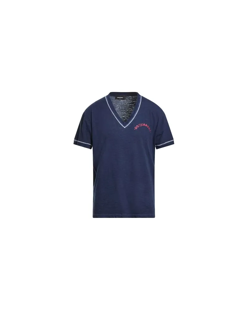 Dsquared2 TOPS - T-shirtsauf YOOX.COM Marineblau
