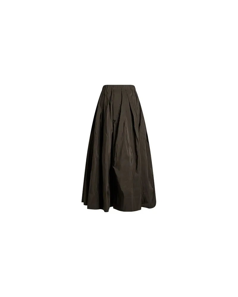 Max Mara HOSEN & RÖCKE - Maxi-Röckeauf YOOX.COM Dunkelgrün