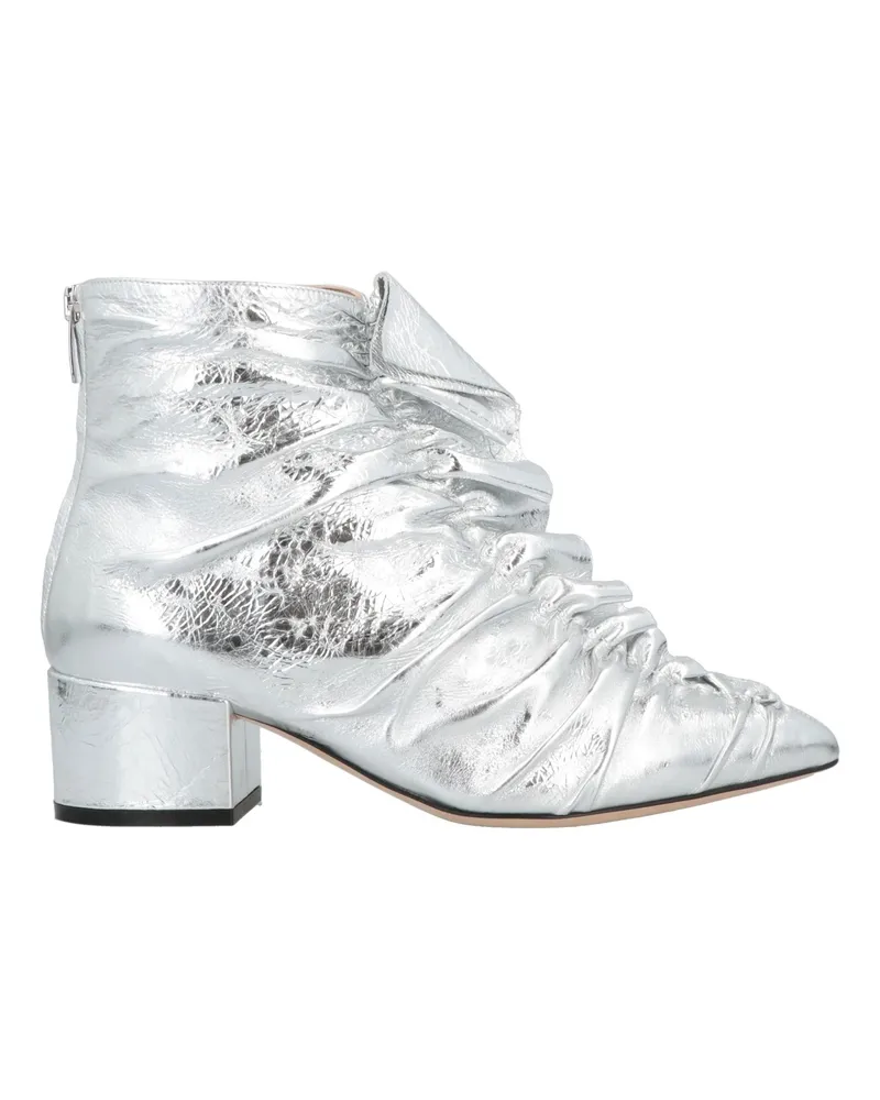 Sergio Rossi Stiefelette Silber