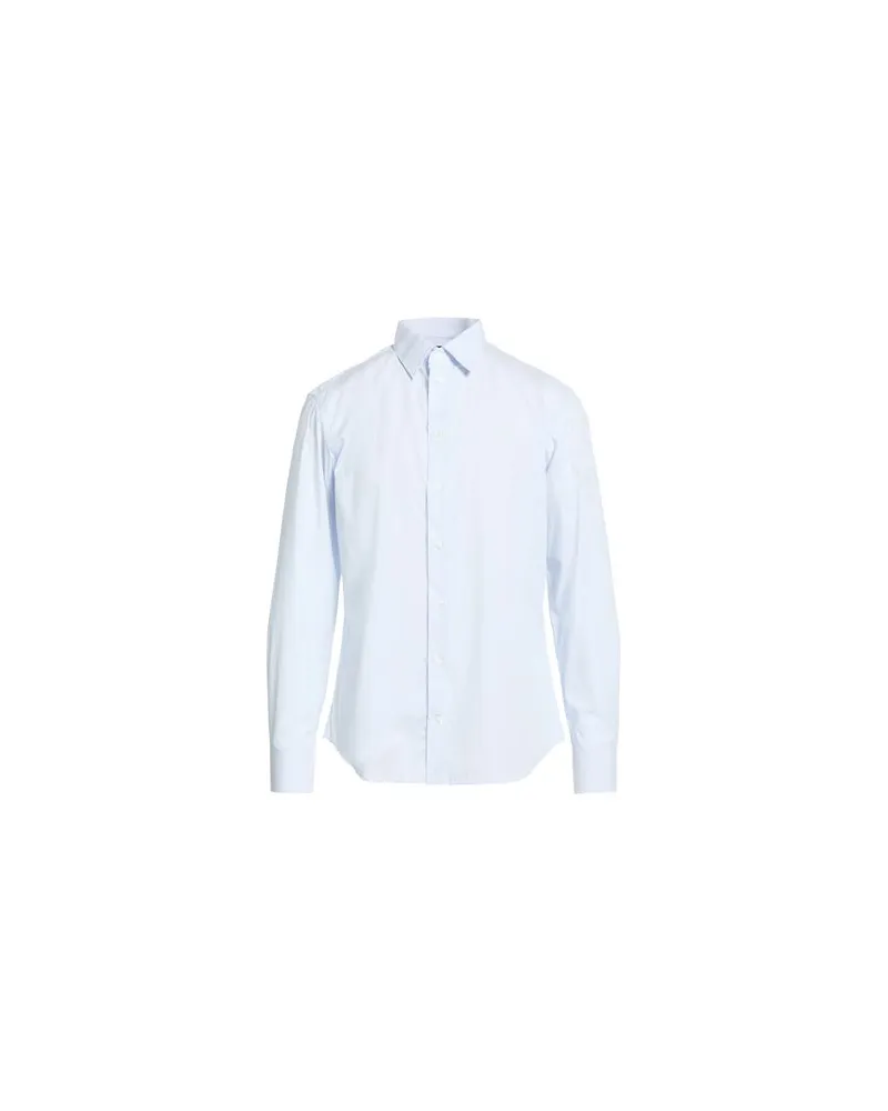 Emporio Armani TOPS - Hemdenauf YOOX.COM Himmelblau