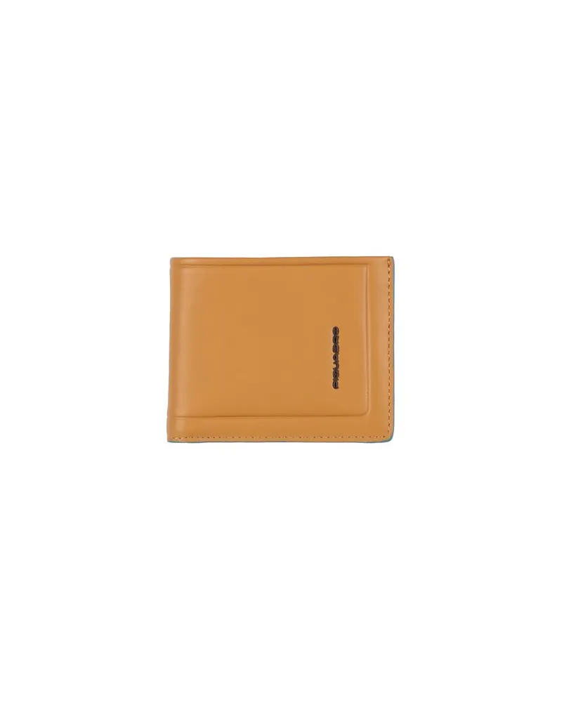 Piquadro Kleinlederwaren - Brieftaschenauf YOOX.COM Kamel
