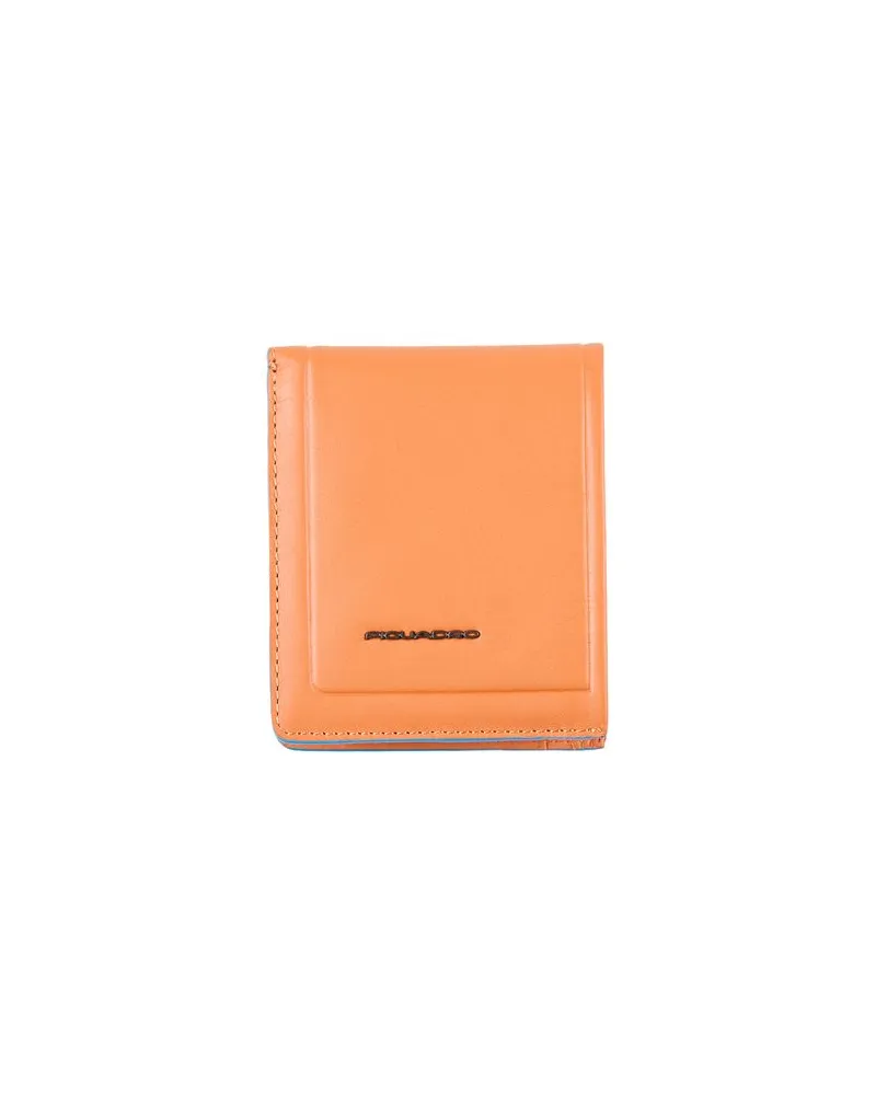 Piquadro Kleinlederwaren - Brieftaschenauf YOOX.COM Orange