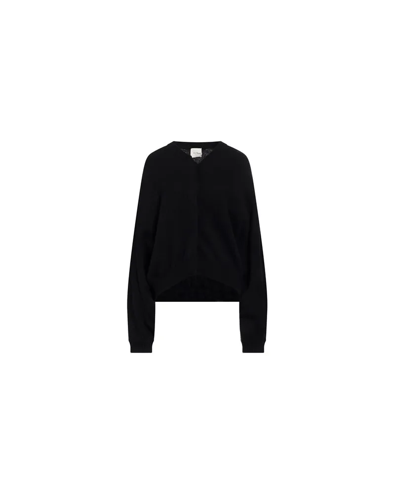 ALYSI CRÈME - STRICKWAREN - Strickjackenauf YOOX.COM Schwarz
