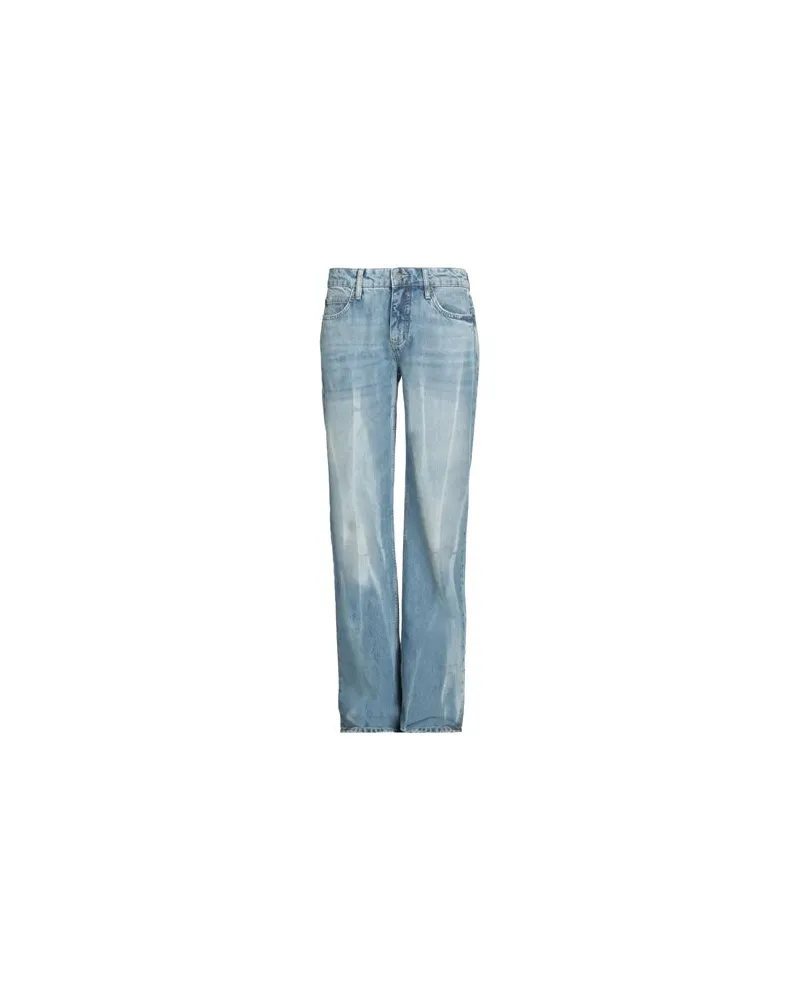 Guess HOSEN & RÖCKE - Jeanshosenauf YOOX.COM Blau